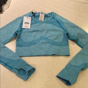 NWT gymshark flex crop top